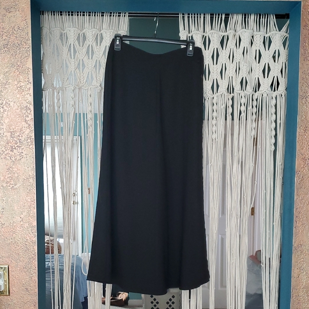 Elegant Black Maxi Skirt